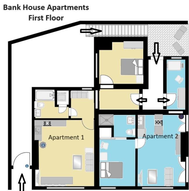 Bank House Apartments Stafford Town Centre Екстериор снимка